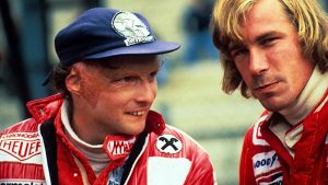 Niki Lauda & James Hunt. Great rivals and friends