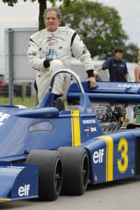 Jody Scheckter e la Tyrrel P34 (Agosto 2013)