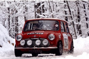 Mini Cooper S vittoria al Rally di Montecarlo 1964, '65 e '67