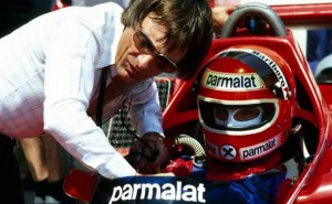 Bernie Ecclestone e Niki Lauda