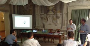 Assieme ad Andrea Morici introduco il seminario che si è tenuto presso la Sala Puccini di Assindustria Lucca