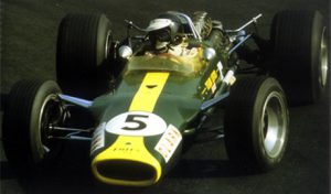 Jim Clark on Lotus 49... once upon a time...